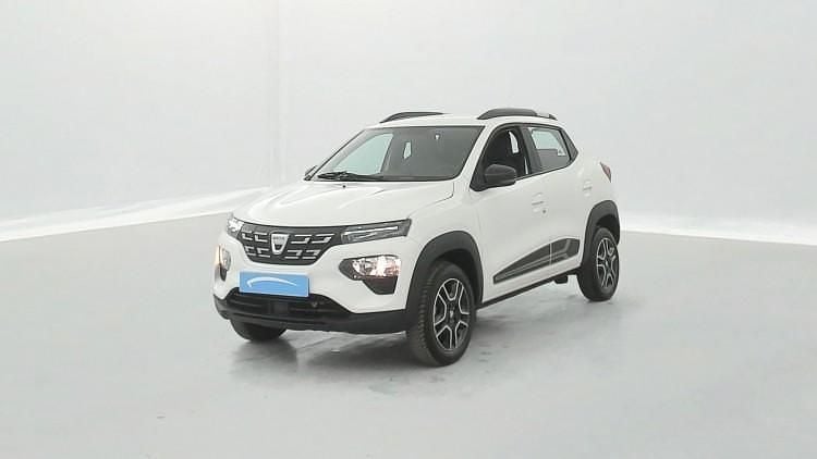 Blanc Utilisé 2021 Dacia Spring Comfort Citadine | 9 780 € (Prix juste) - Image 1/1