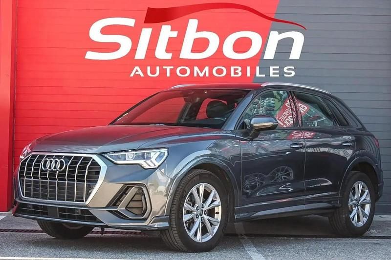 Gris Utilisé 2020 Audi Q3 S-Line SUV | 30 970 € (Prix juste) - Image 1/4