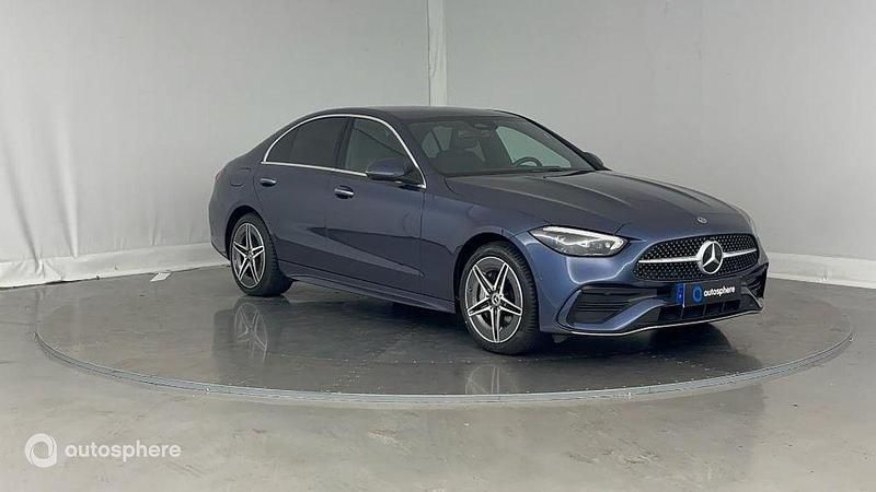Occasion Mercedes C300e AMG line 204 ch (150 kW) 2024 Bleu Berline
