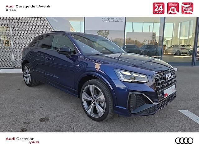 Occasion Audi Q2 S-line plus 150 ch (110 kW) 2025 Bleu navarre métallisé SUV