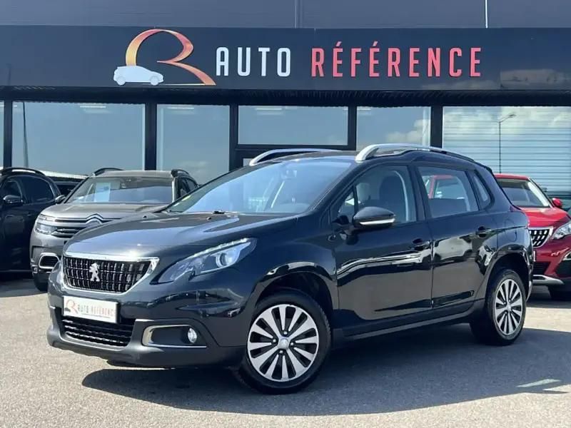 Gris Utilisé 2018 Peugeot 2008 Style SUV | 10 990 € (Bon prix) - Image 1/2