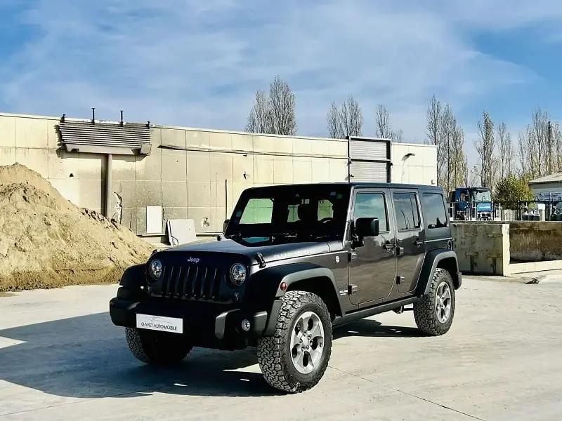 Gris Utilisé 2016 Jeep Wrangler Rubicon SUV | 42 900 € (Prix juste) - Image 1/4
