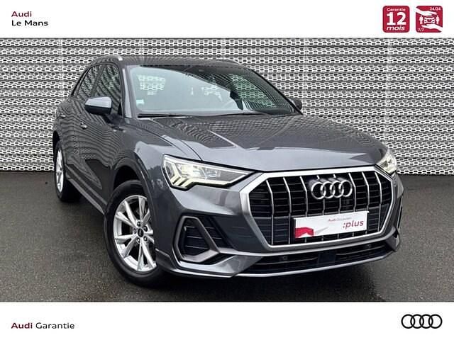 Gris daytona nacré Occasion 2021 Audi Q3 S-Line SUV | 26 890 € - Image 1/4