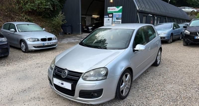 Gris Utilisé 2008 VW Golf V GT Berline | 6 500 € - Image 1/4
