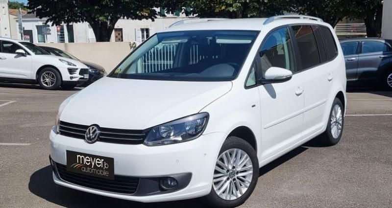 Blanc Utilisé 2014 VW Touran Edition Monospace | 14 990 € - Image 1/4