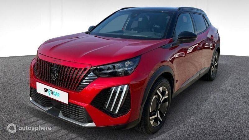 Rouge Utilisé 2023 Peugeot e-2008 GT SUV | 27 980 € (Prix juste) - Image 1/4