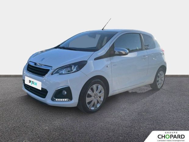 Blanc Utilisé 2020 Peugeot 108 Style Citadine | 8 900 € (Prix juste) - Image 1/4