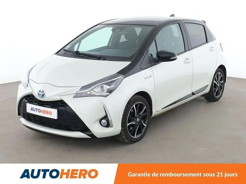 Blanc Occasion 2017 Toyota Yaris Hybrid Citadine | 13 890 € (Prix juste) - Image 1/2