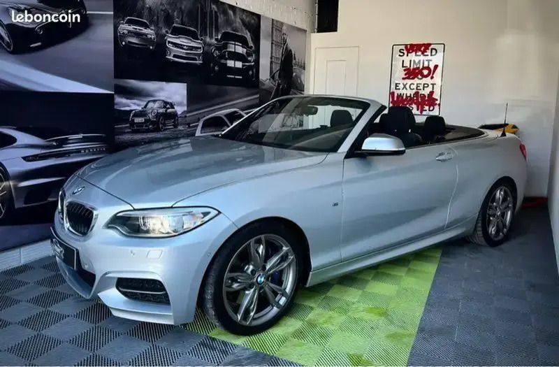 Gris Utilisé 2015 BMW M235 Sport Line Cabriolet | 31 990 € (Prix juste) - Image 1/4