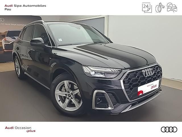 Noir mythe métallisé Occasion 2022 Audi Q5 S-Line SUV | 40 890 € (Super prix) - Image 1/4