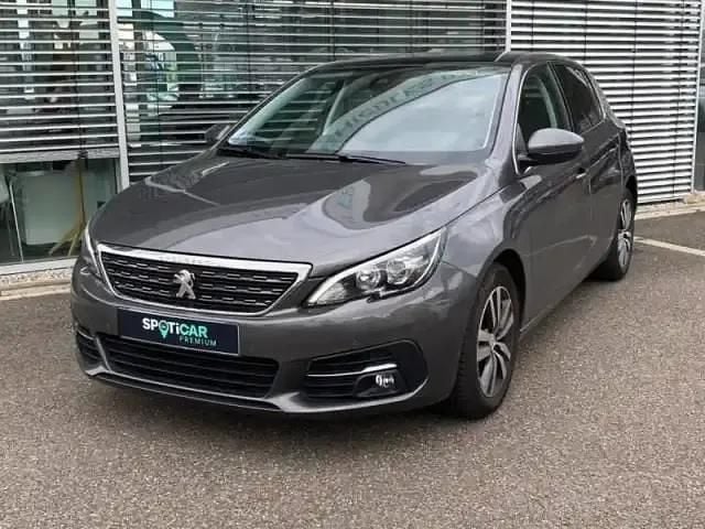 Gris platinium Occasion 2021 Peugeot 308 Style Berline | 12 990 € (Super prix) - Image 1/4