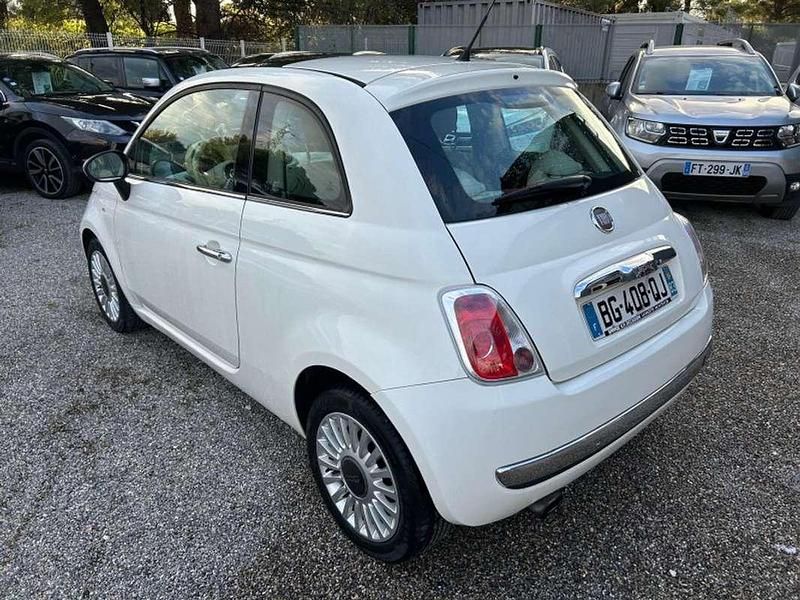 Occasion Fiat 500 Lounge 86 ch (63 kW) 2011 Blanc Berline