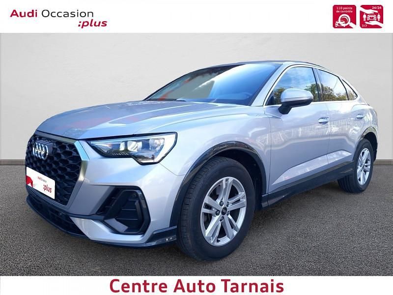 Argent fleuret métallisé Utilisé 2022 Audi Q3 Sportback Design SUV | 37 889 € (Bon prix) - Image 1/4