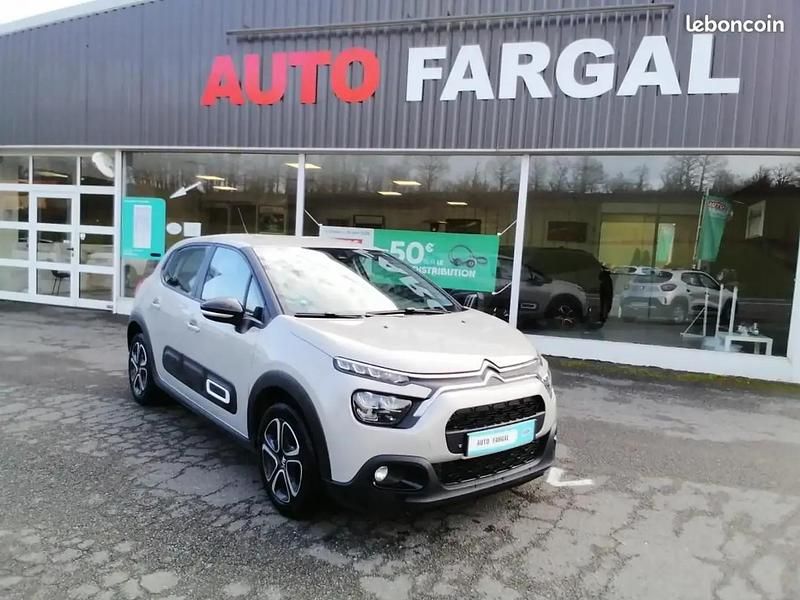 Beige Utilisé 2024 Citroën C3 PureTech Citadine | 12 490 € (Prix juste) - Image 1/4