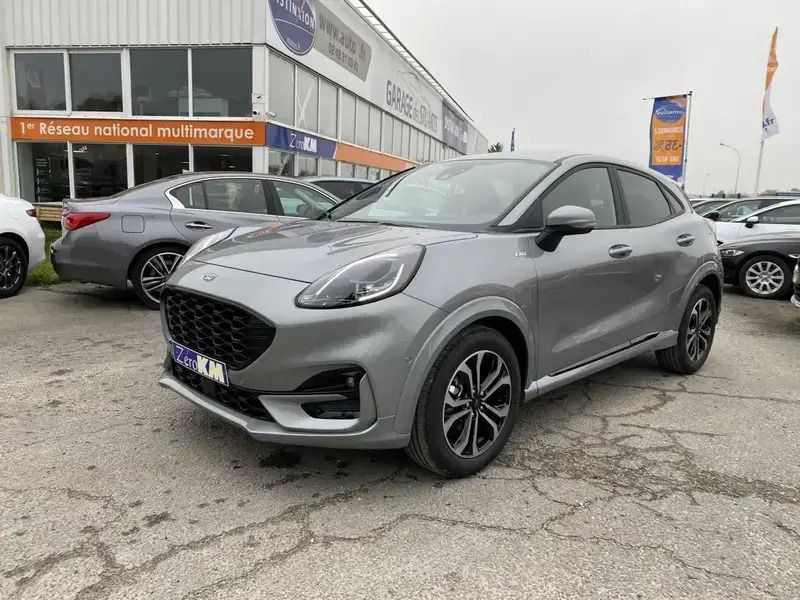 Gris Utilisé 2022 Ford Puma ST-Line SUV | 17 980 € (Super prix) - Image 1/4