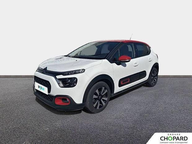 Blanc Utilisé 2023 Citroën C3 Shine Citadine | 12 249 € (Prix juste) - Image 1/4