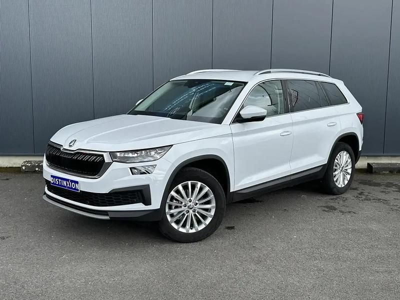 Blanc Occasion 2024 Skoda Kodiaq Ambition SUV | 33 980 € (Super prix) - Image 1/4