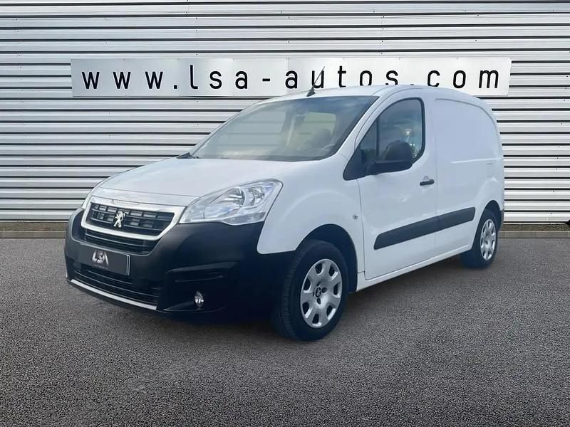 Blanc Utilisé 2018 Peugeot Partner Premium Monospace | 11 980 € (Prix juste) - Image 1/4