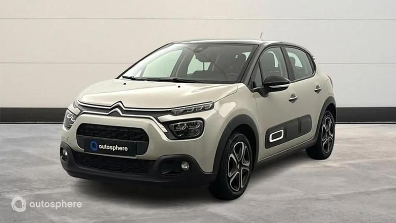 Jaune Occasion 2022 Citroën C3 PureTech Berline | 10 999 € (Prix juste) - Image 1/4