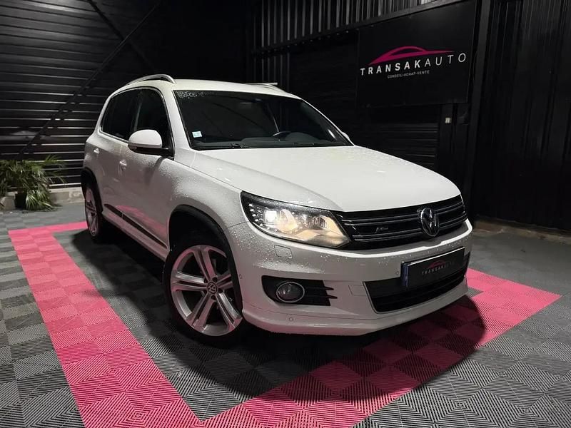 Blanc Occasion 2013 VW Tiguan R-line SUV | 16 990 € - Image 1/4