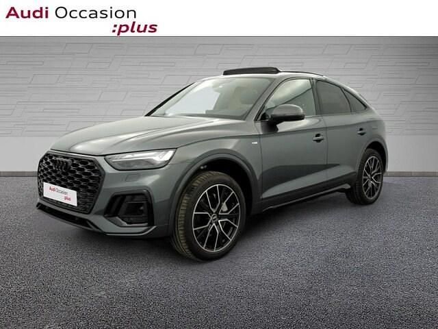 Gris daytona nacré Occasion 2022 Audi Q5 S-Line SUV | 48 900 € (Prix assez cher) - Image 1/4