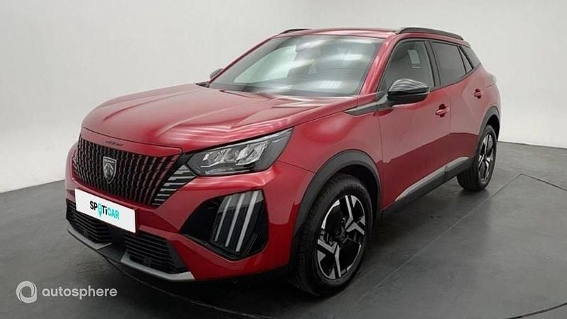 Rouge Utilisé 2024 Peugeot 2008 Allure SUV | 19 309 € (Prix juste) - Image 1/4