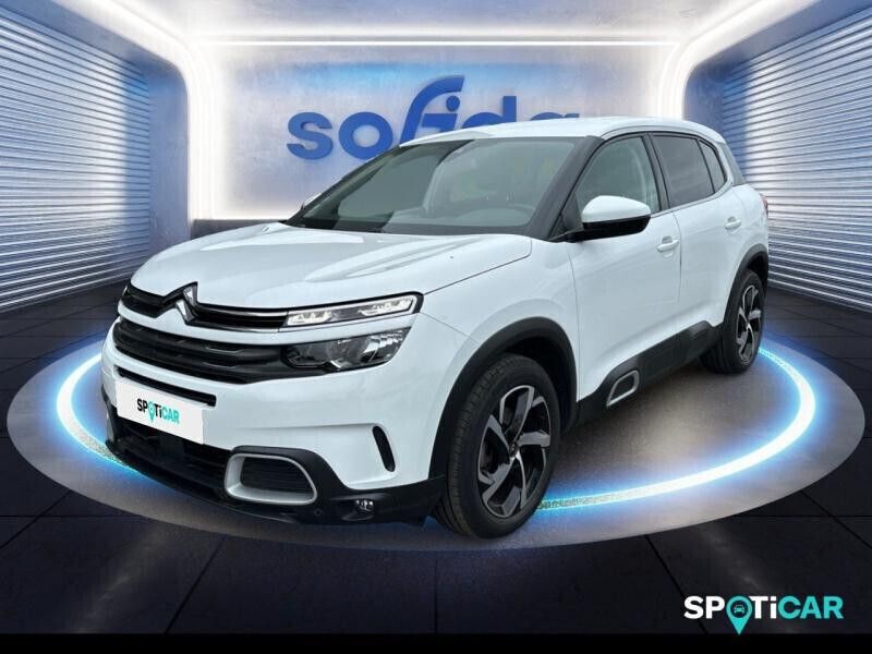 Blanc Utilisé 2021 Citroën C5 Aircross Feel SUV | 19 999 € (Prix assez cher) - Image 1/4