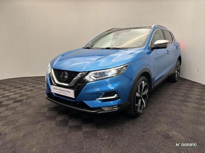 Bleu Utilisé 2019 Nissan Qashqai Tekna+ SUV | 18 450 € (Prix assez cher) - Image 1/4