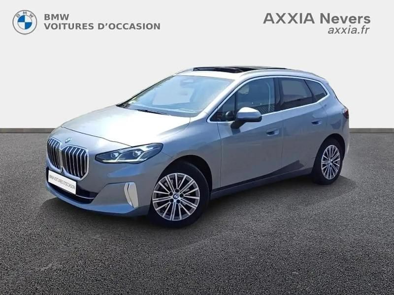 Gris Utilisé 2022 BMW 218 Luxury Line Monospace | 31 890 € (Prix assez cher) - Image 1/4