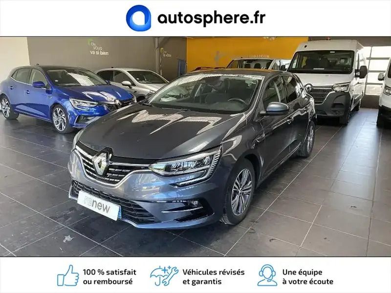 Gris Utilisé 2021 Renault Mégane IV Intens Berline | 17 499 € (Prix juste) - Image 1/4