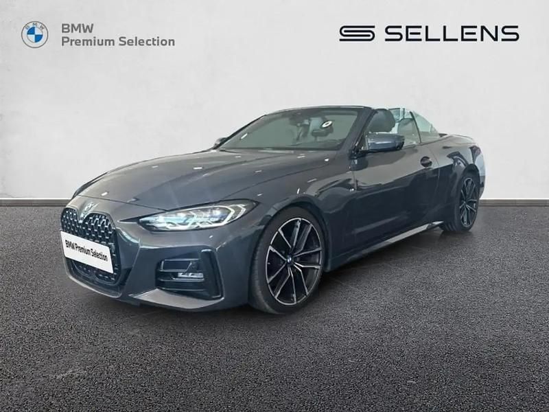 Gris Utilisé 2021 BMW 420 M Sport Cabriolet | 39 900 € (Bon prix) - Image 1/4