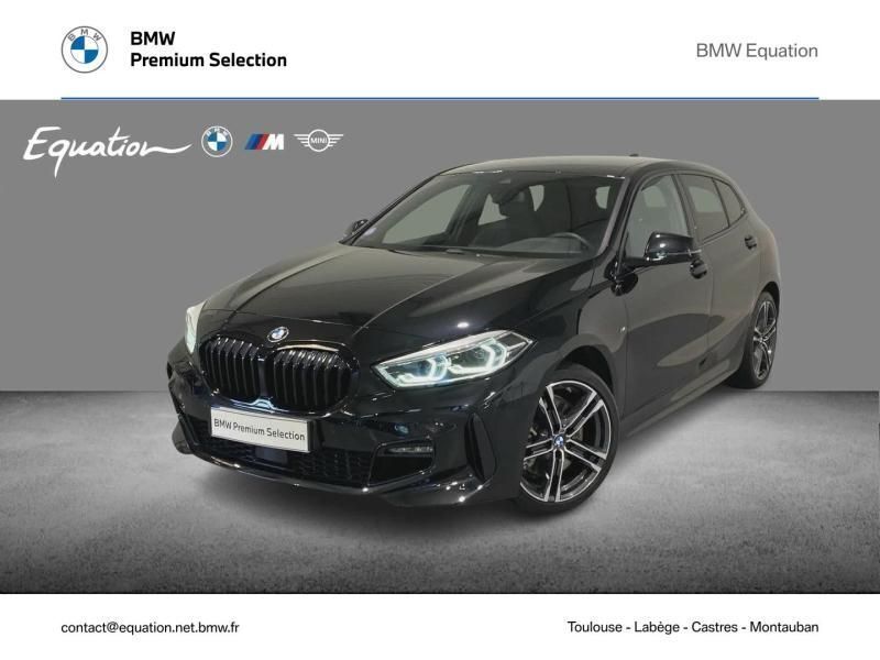 Saphirschwarz métallisé Utilisé 2022 BMW 120 M Sport Citadine | 31 900 € (Prix juste) - Image 1/4