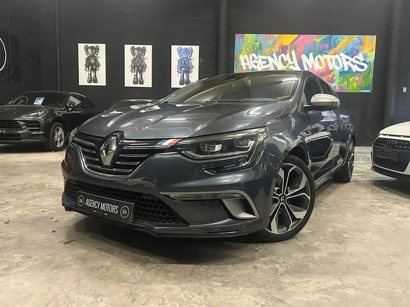 Gris Utilisé 2019 Renault Mégane GT Line GT-Line Berline | 15 990 € (Prix assez cher) - Image 1/4