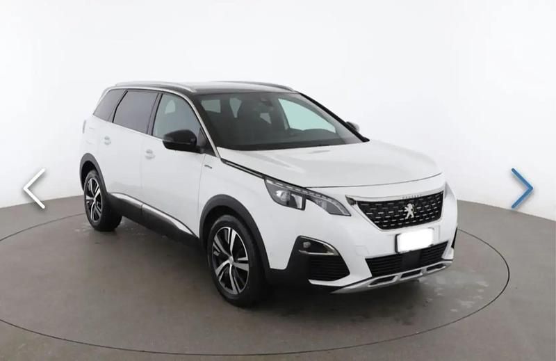 Blanc Utilisé 2018 Peugeot 5008 GT-line SUV | 16 999 € (Bon prix) - Image 1/4