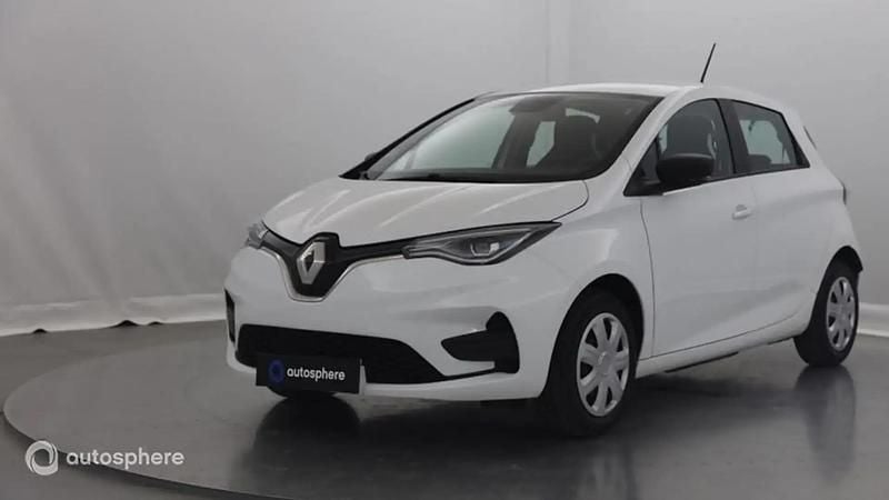 Blanc Utilisé 2021 Renault Zoe Life Citadine | 12 999 € (Prix juste) - Image 1/4