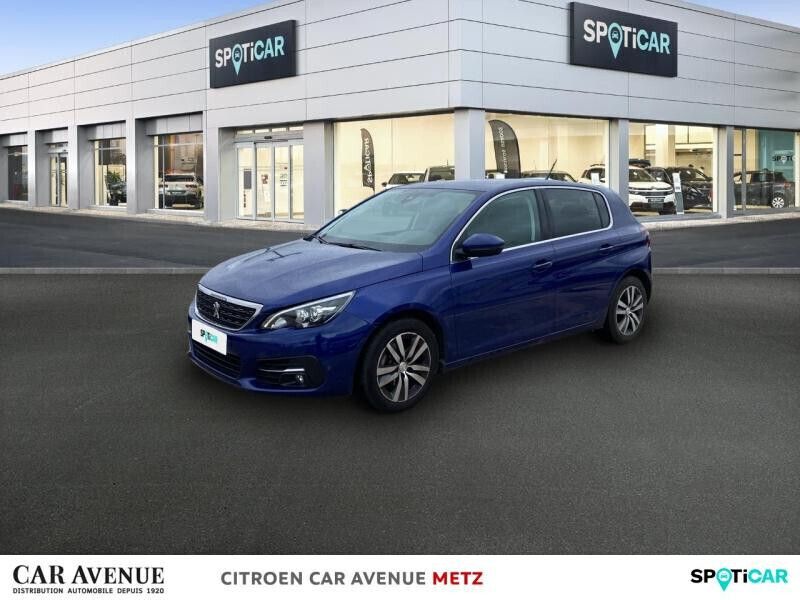 Bleu magnetic Utilisé 2019 Peugeot 308 Allure Berline | 11 990 € (Prix juste) - Image 1/1