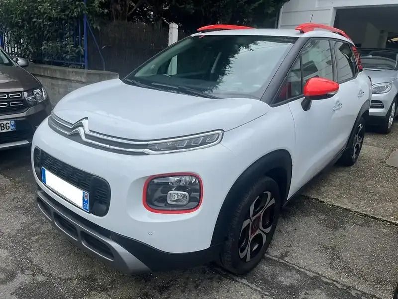 Blanc Utilisé 2018 Citroën C3 Aircross PureTech SUV | 14 990 € (Prix assez cher) - Image 1/4