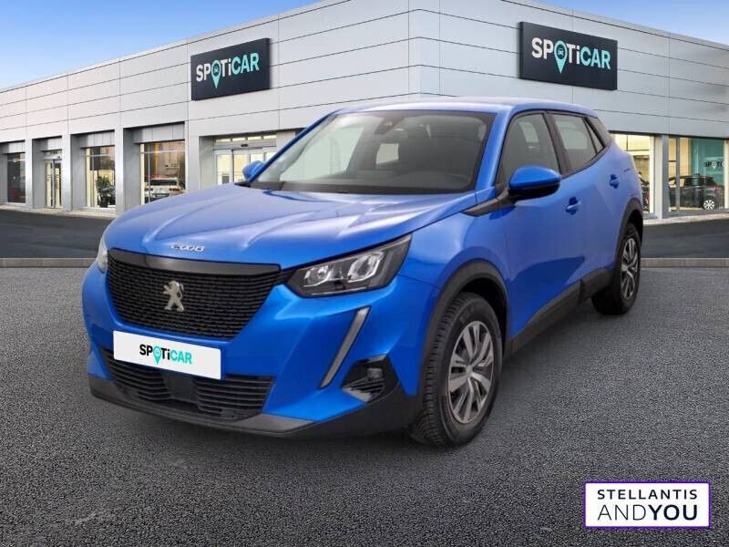 Bleu Utilisé 2020 Peugeot 2008 Business-Line SUV | 13 688 € (Prix juste) - Image 1/4