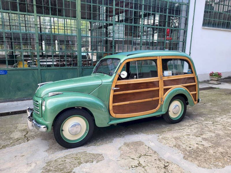 Vert Occasion 1952 Fiat 500C Cabriolet | 16 500 € - Image 1/4