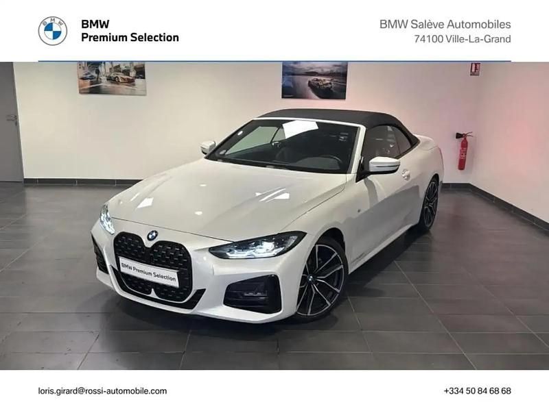 Blanc Occasion 2022 BMW 420 M Sport Cabriolet | 43 990 € (Bon prix) - Image 1/4
