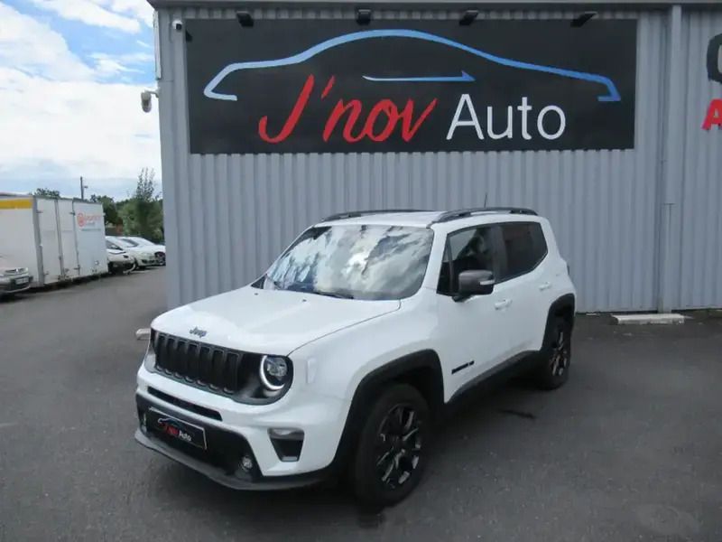 Blanc Utilisé 2021 Jeep Renegade 80th Anniversary SUV | 22 990 € (Prix juste) - Image 1/4