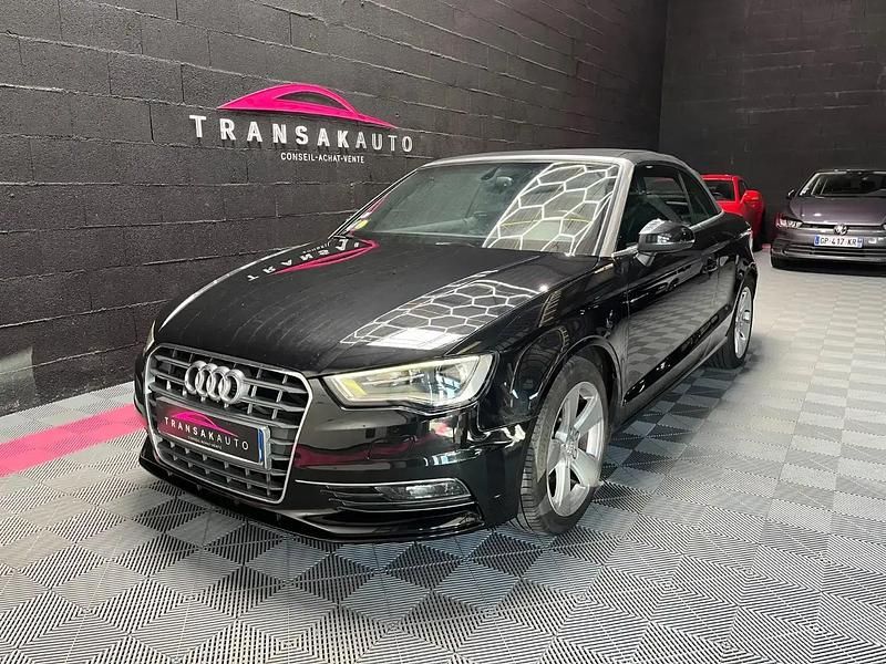 Noir Utilisé 2014 Audi Cabriolet Ambition Cabriolet | 15 990 € - Image 1/4