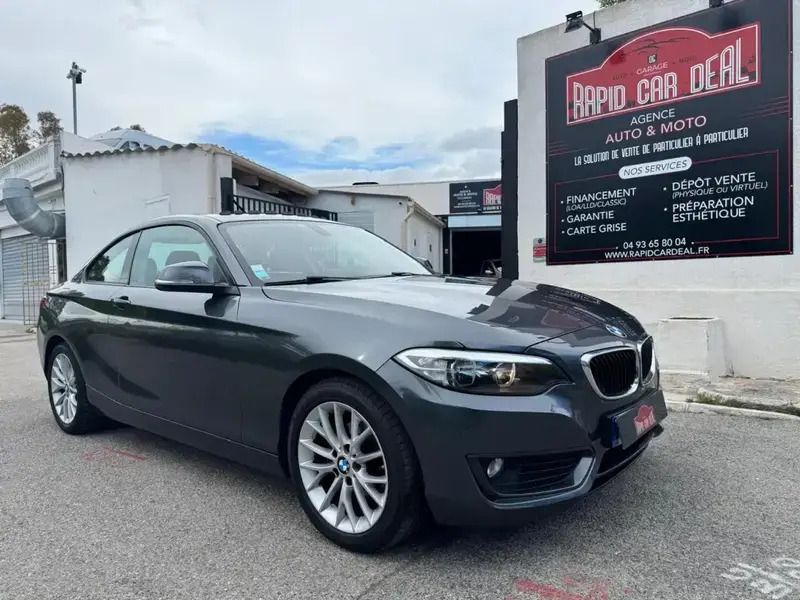 Gris Utilisé 2014 BMW 218 Coupé | 13 990 € - Image 1/4