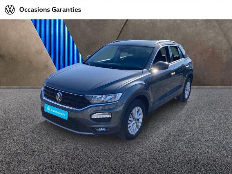 Gris Utilisé 2021 VW T-Roc LOUNGE SUV | 17 979 € (Prix juste) - Image 1/4