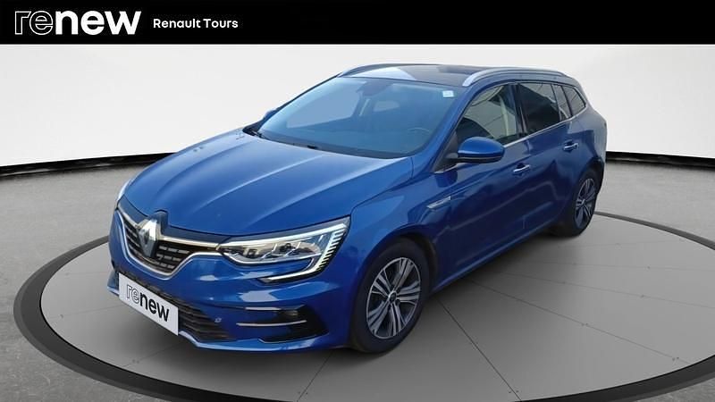 Bleu Occasion 2021 Renault Mégane IV Intens Berline | 13 799 € (Prix juste) - Image 1/4