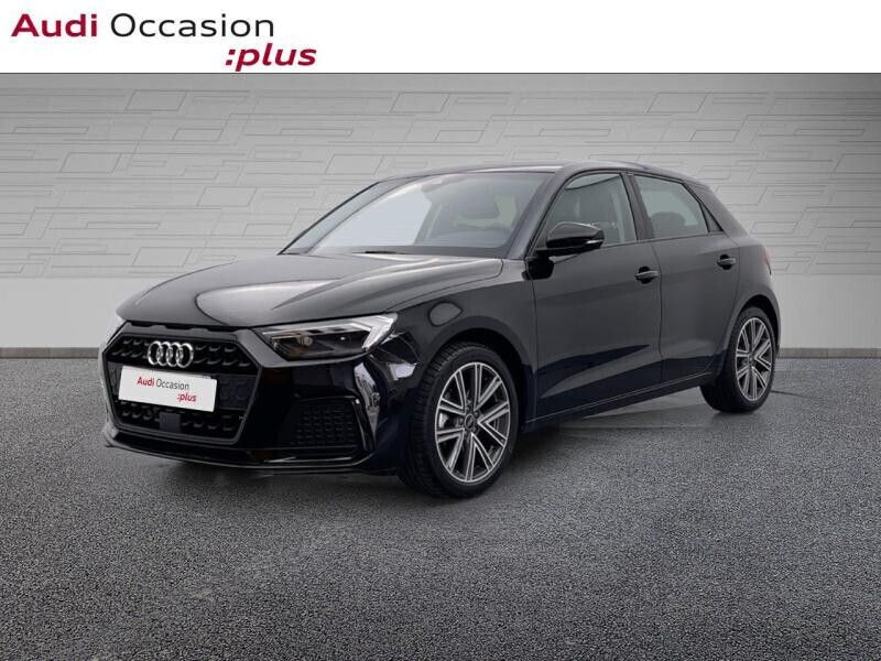 Noir mythe métallisé Utilisé 2024 Audi A1 Sportback Advanced Plus Citadine | 27 990 € (Prix juste) - Image 1/4