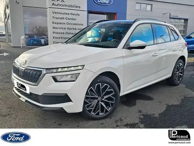 Blanc Occasion 2021 Skoda Kamiq SUV | 16 490 € (Super prix) - Image 1/4