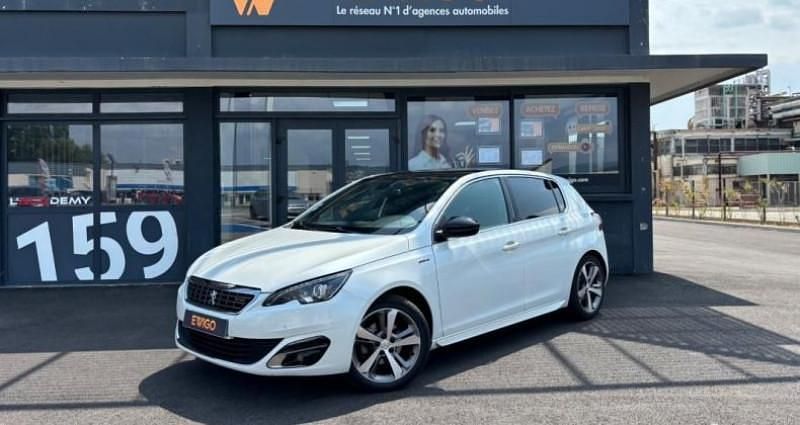Blanc Utilisé 2016 Peugeot 308 GT-line Berline | 9 490 € (Prix juste) - Image 1/4