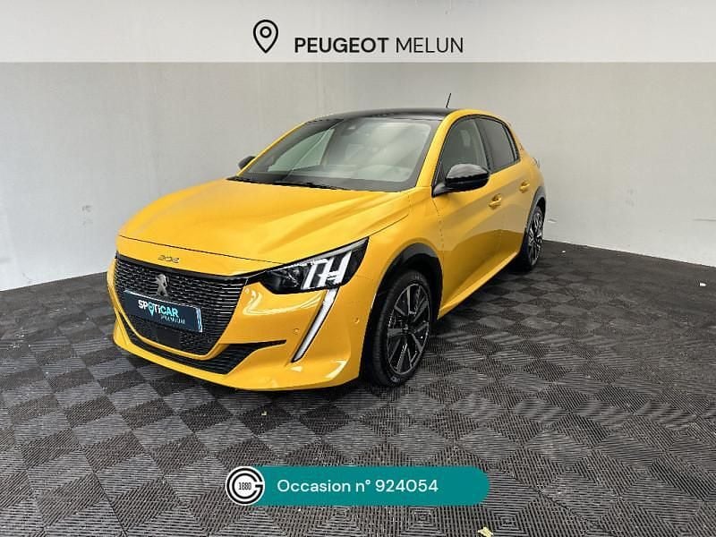 Jaune Utilisé 2021 Peugeot 208 Business-Line Citadine | 15 980 € (Prix juste) - Image 1/4