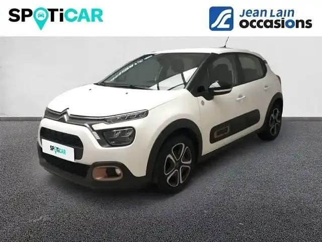 Blanc Occasion 2023 Citroën C3 PureTech Berline | 12 974 € (Prix juste) - Image 1/3